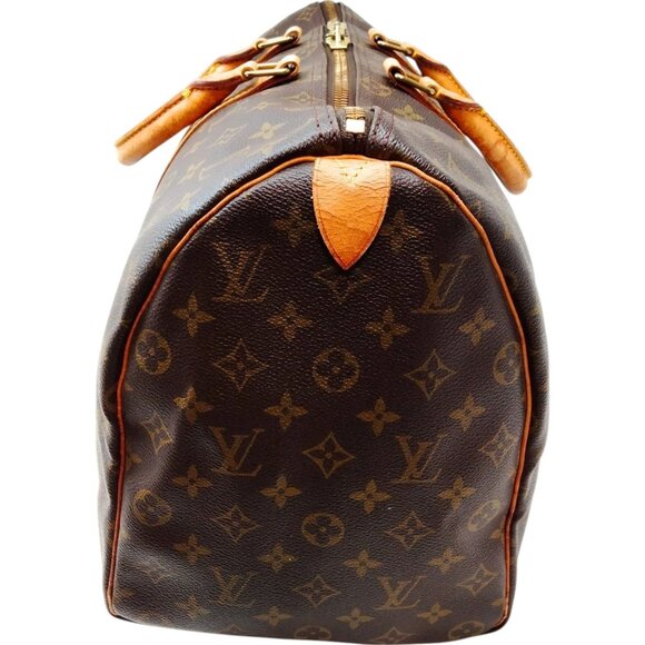 634379BV (X6) Louis Vuitton Travel Bag Keepall 45 Brown Monogram - Picture 2 of 9